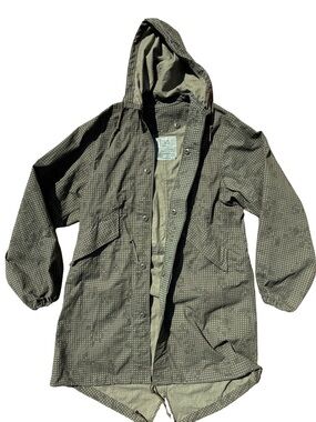 Vintage 80’s US Military Night Desert Camo Fishtail Parka Size Small Mens/Unisex